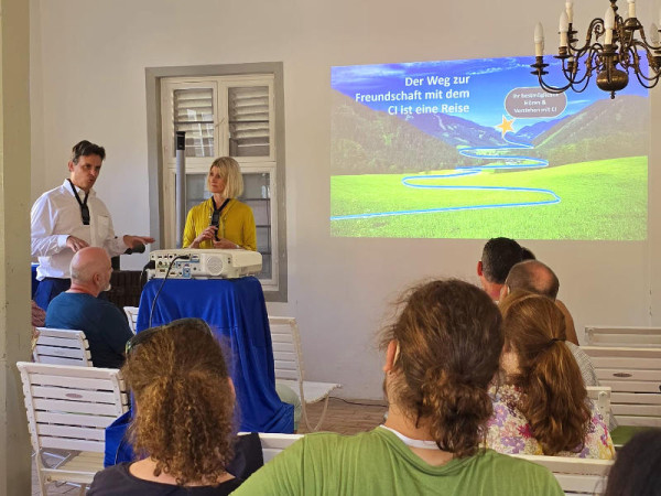 Jana Verheyen und Dr. Jérôme Servais