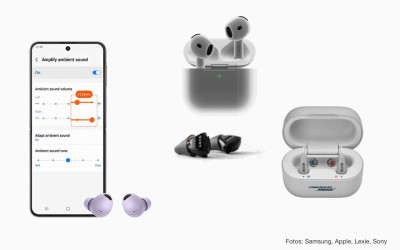 OTC-Hörgeräte, EarBuds und Hörhilfen